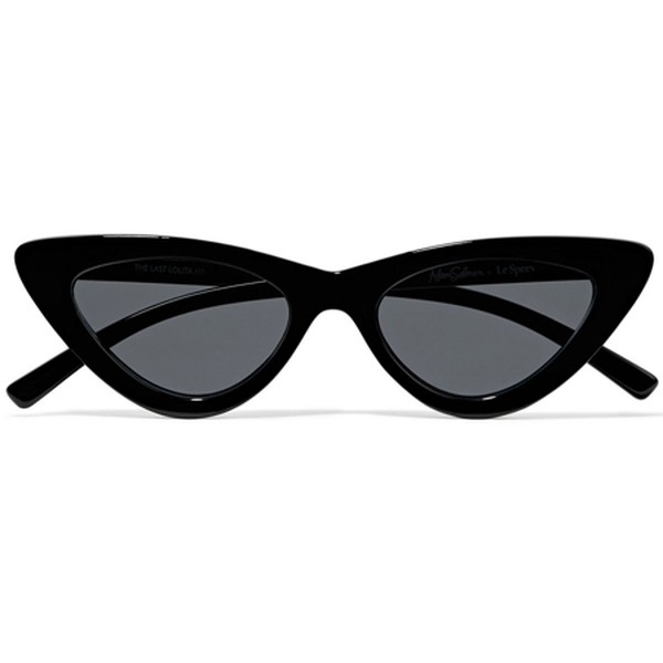 Cat-Eye Acetate Sunglasses from Le Specs + Adam Selman