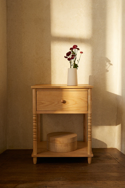 Wooden Bedside Table from Zara