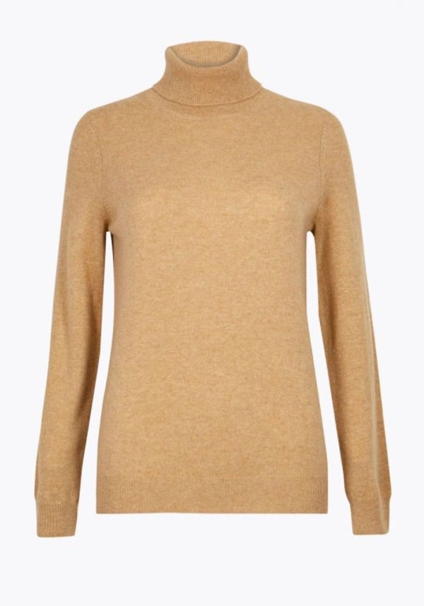 Pure Cashmere Roll Neck Jumper from French Connection