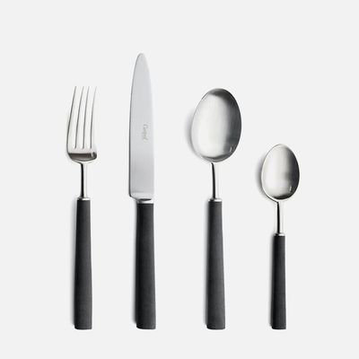 Cutipol Ebony 24 Piece Cutlery Set from Cutipol