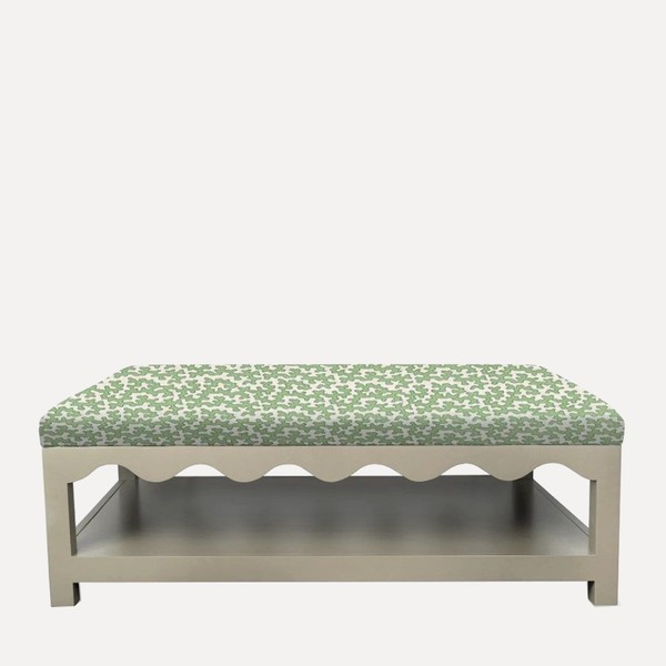 Painted Wavy Footstool from Isabelle Baldwin