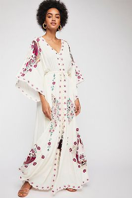 Balloon Rouge Duster Maxi Dress from Free People