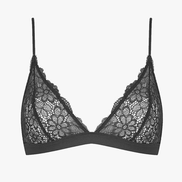 Daisy Lace Triangle Bra from Les Girls Les Boys