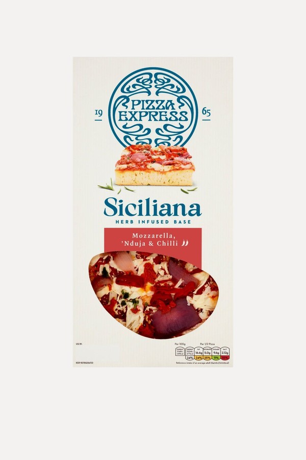 Siciliana Nduja & Onion Base from Pizza Express