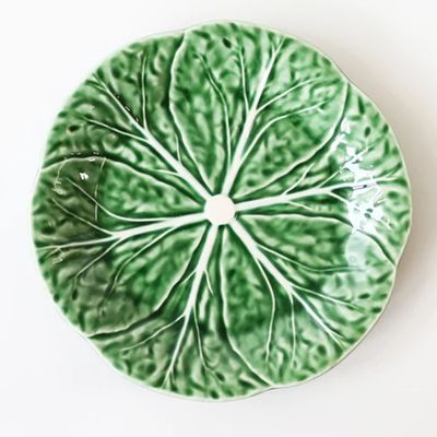Cabbage Side Plate from Bordallo Pinheiro