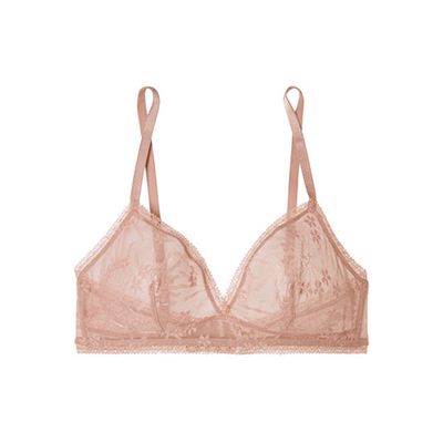 Bang Stretch-Lace Soft-Cup Triangle Bra from Eres