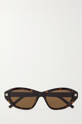 GVDAY Cat-Eye Tortoiseshell Acetate Sunglasses from Givency