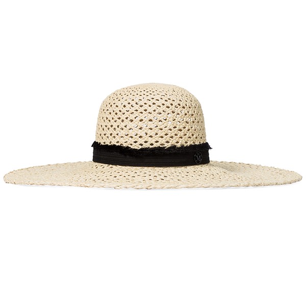 Blanche Straw Hat from Maison Michel