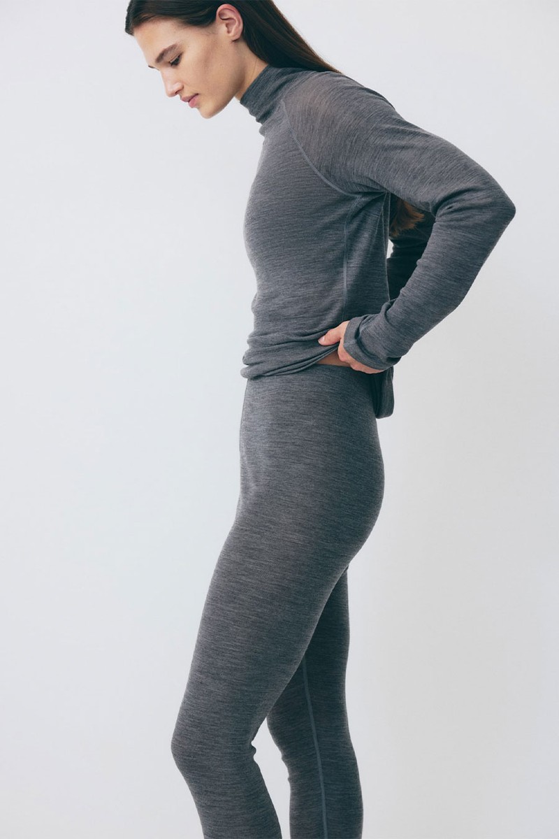 Wool Ski Base Layer Leggings from H&M