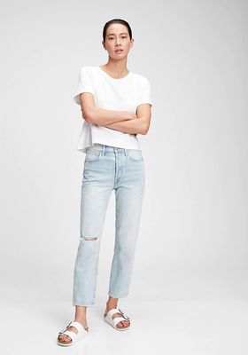 High Rise Cheeky Straight Jeans from Gap