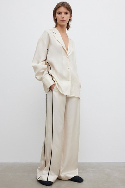 Silk Pyjama Blouse from House Of Dagmar