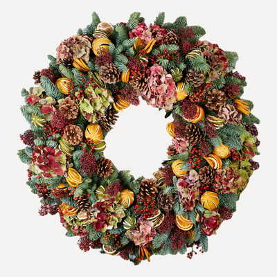 Noella Wreath Deluxe from McQueens Flowers