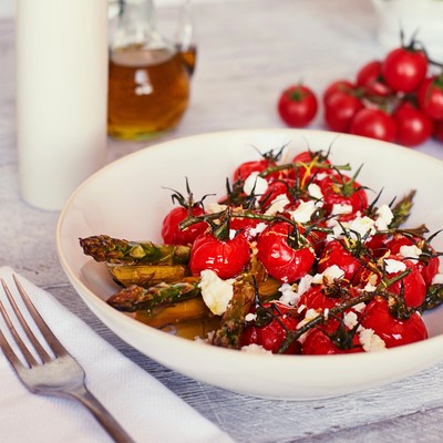 Roasted, Piccolo Tomato & Feta Salad 