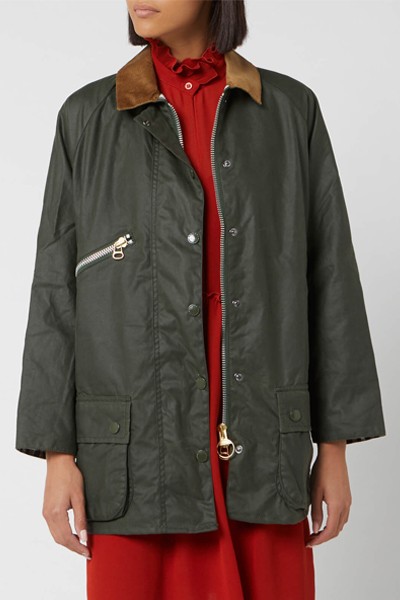 Alexa Chung Edith Wax Jacket from Barbour