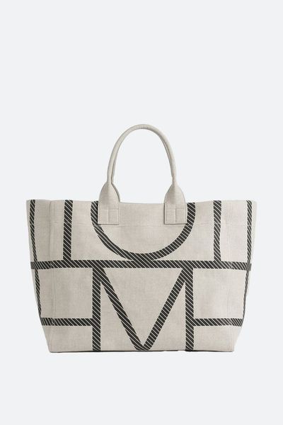 Monogram Travel Tote from Toteme