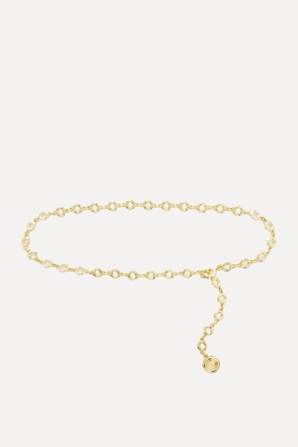 Elysées Gold-Tone Chain Belt from DÉHANCHE
