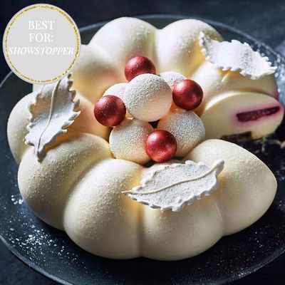 White Chocolate Snowball Wreath from Marks & Spencer