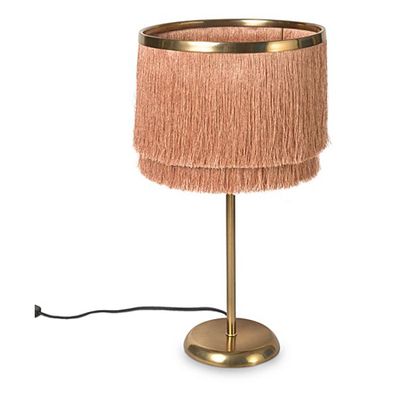 Nappa Fringed Table Lamp from Oliver Bonas