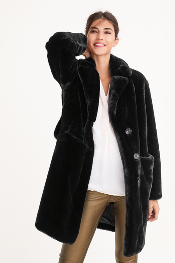 Faux Fur Coat