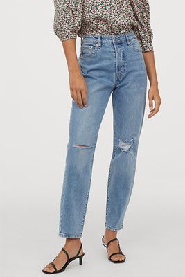 Mom High Ankle Jeans from Topshop