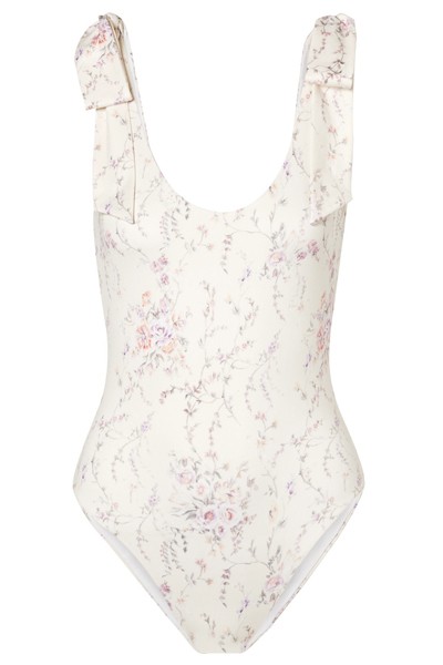 Floral-Print Swimsuit from LoveShackFancy