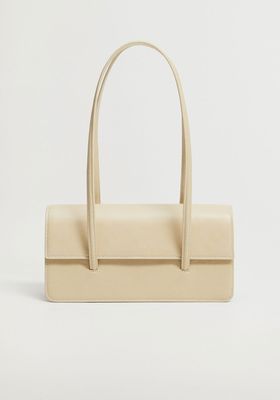 Double Handle Baguette Bag from Mango