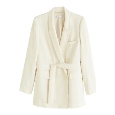 Double-breasted Structured Blazer from Mango