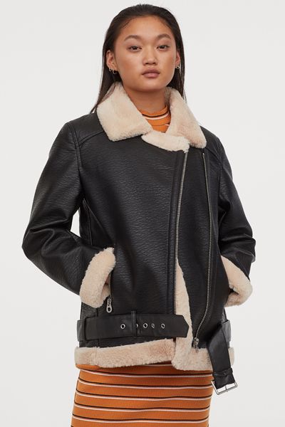 Oversized Biker Jacket from H&M