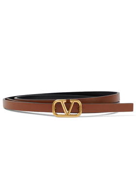 VLogo Reversible Leather Belt from Valentino Garavani