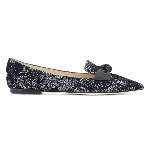 Gabie Glitter Ballerinas from Jimmy Choo