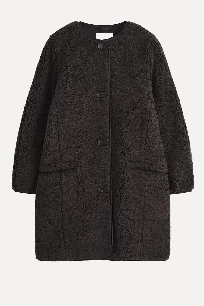 Longline Teddy Jacket