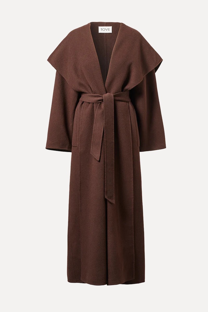 Wool Carlotta Wrap Coat  from TOVE