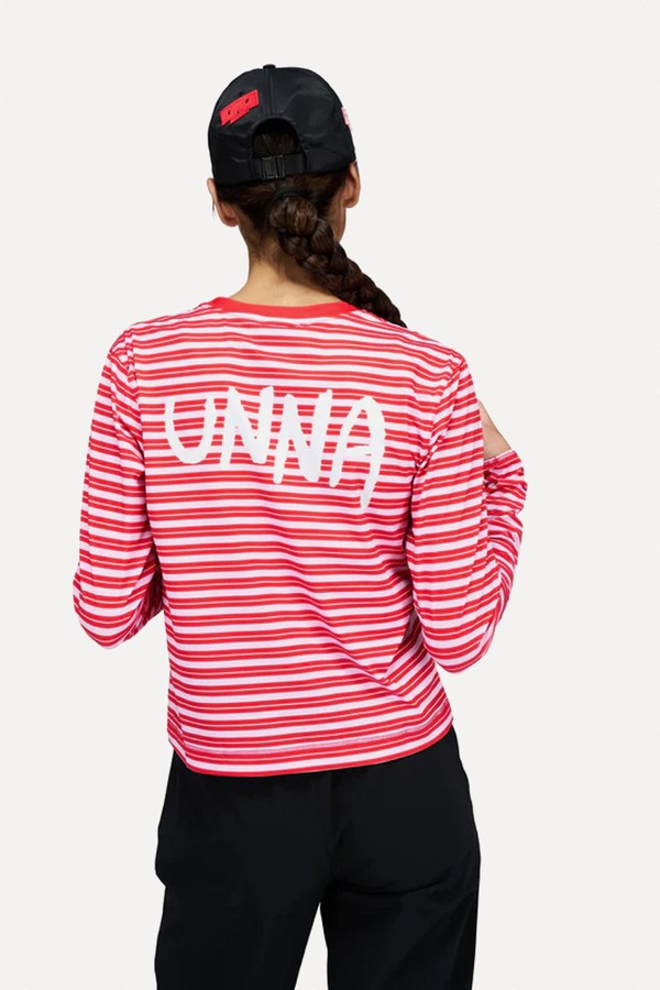 Striped LS W Long Sleeve Running T-Shirt from Unna