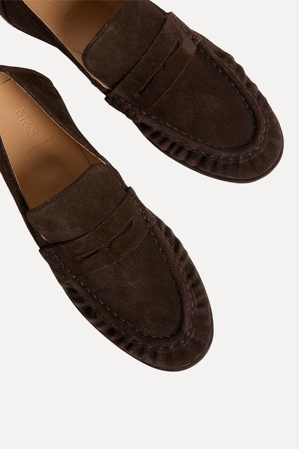 Suede Loafers from Marks & Spencer