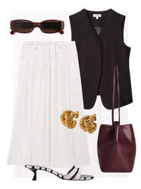 3 Ways To Style A White Maxi Skirt