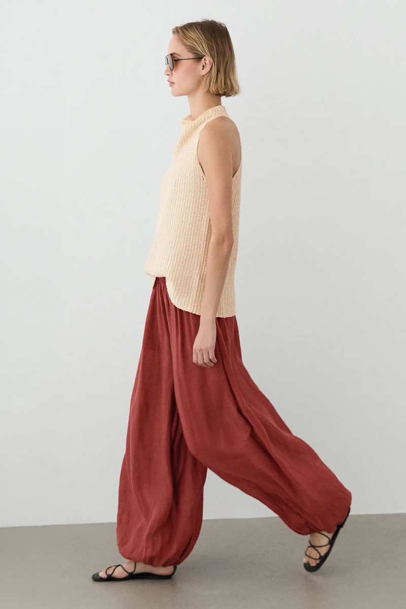 Flowing Sarouel Trousers