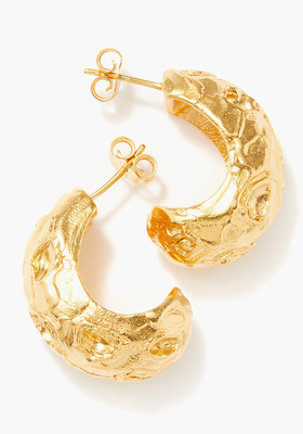 The Fragmented Amulet 24kt gold-Plated Earrings from Alighieri