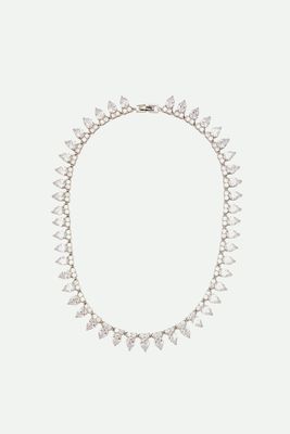 Monarch Heart Rivière Embellished Necklace from FALLON