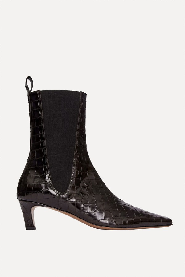 Square-Toe Ankle Boots from ARKET