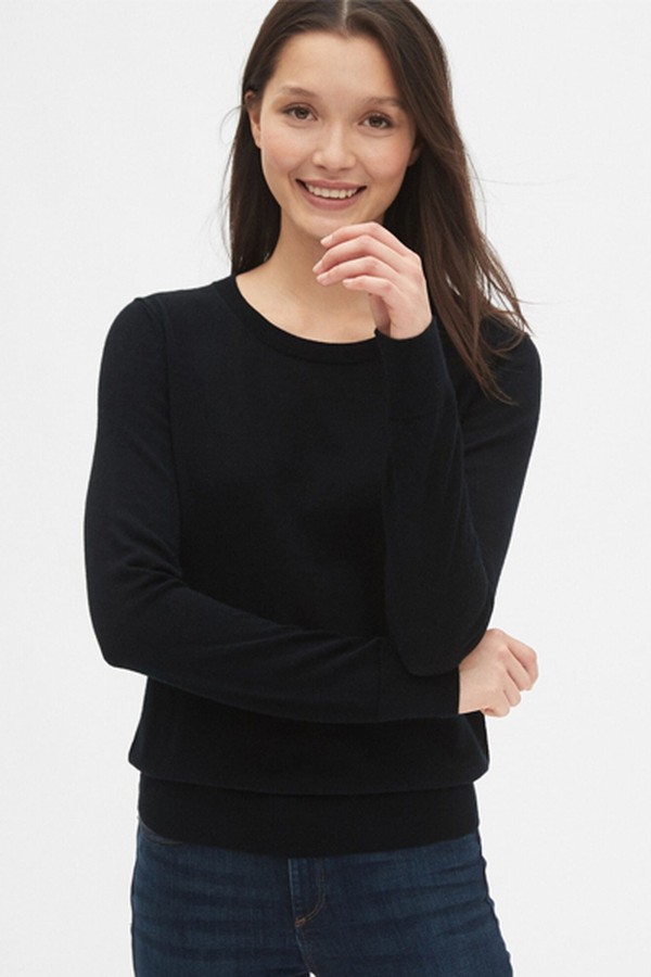 Crewneck Sweater In Merino Wool from Gap