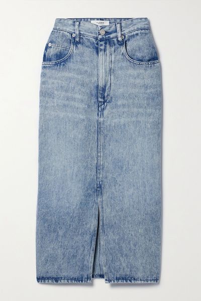 Tilauria Denim Midi Skirt from Isabel Marant Etoile