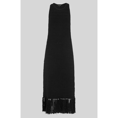 Lace Detail Fringe Hem Knit from Whistles