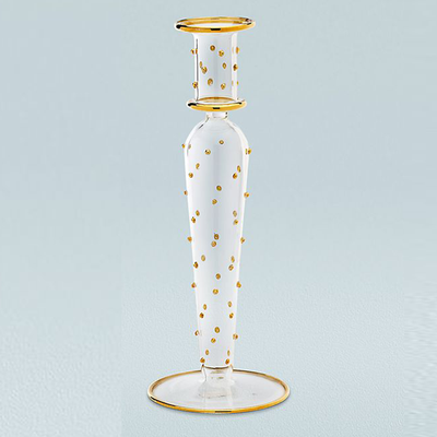 Twinkle Sequinned Taper Candle Holder from Anthropologie