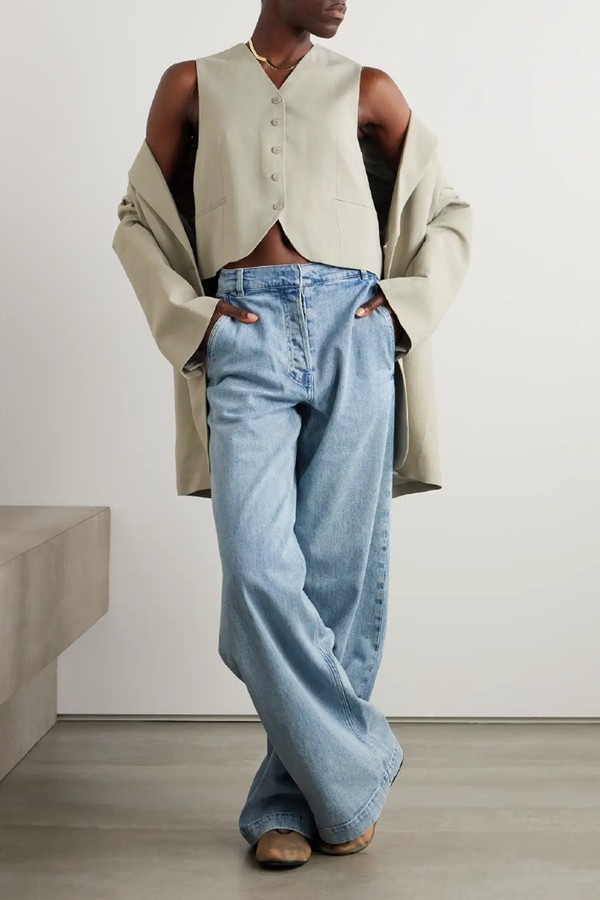Chelsea Twill Vest from The Frankie Shop
