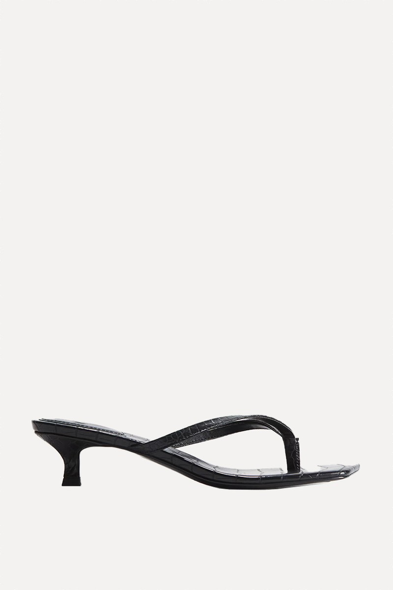 Kitten-Heeled Sandals from H&M