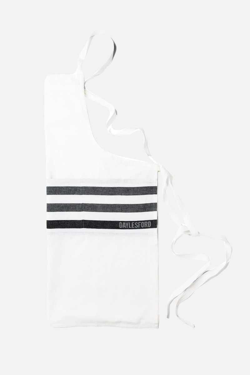 Black & White Stripe Apron from Daylesford