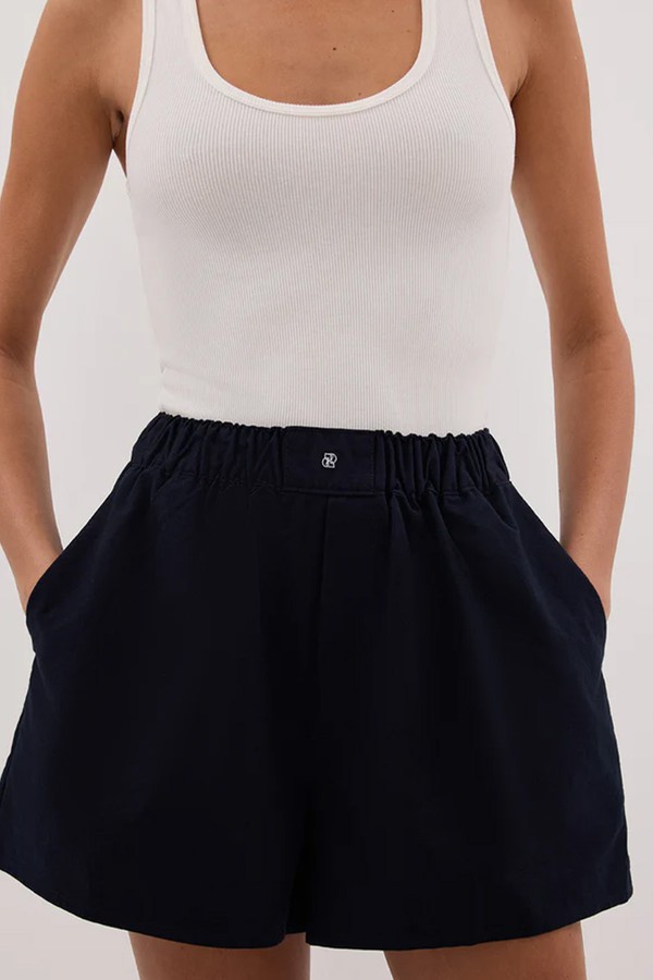 Rhea Ink Cotton Shorts from DISSH