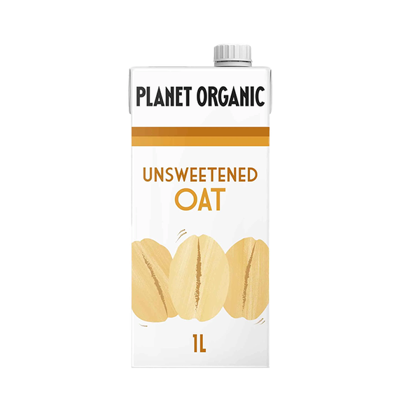 Unsweetened Gluten-Free 14% Oat Drink from Planet Organic