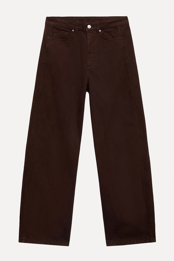 High-Rise Balloon Jeans