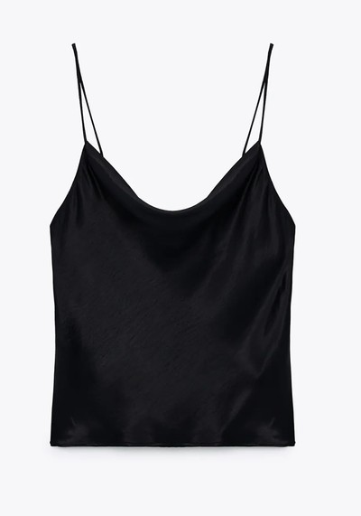 Camisole Satin Top from Zara 